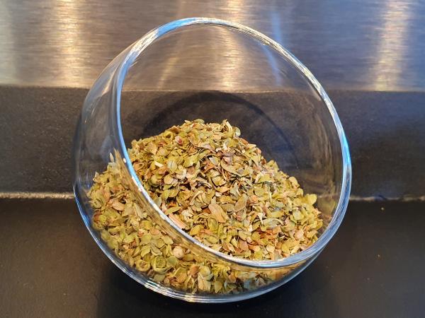 Oregano gerebelt